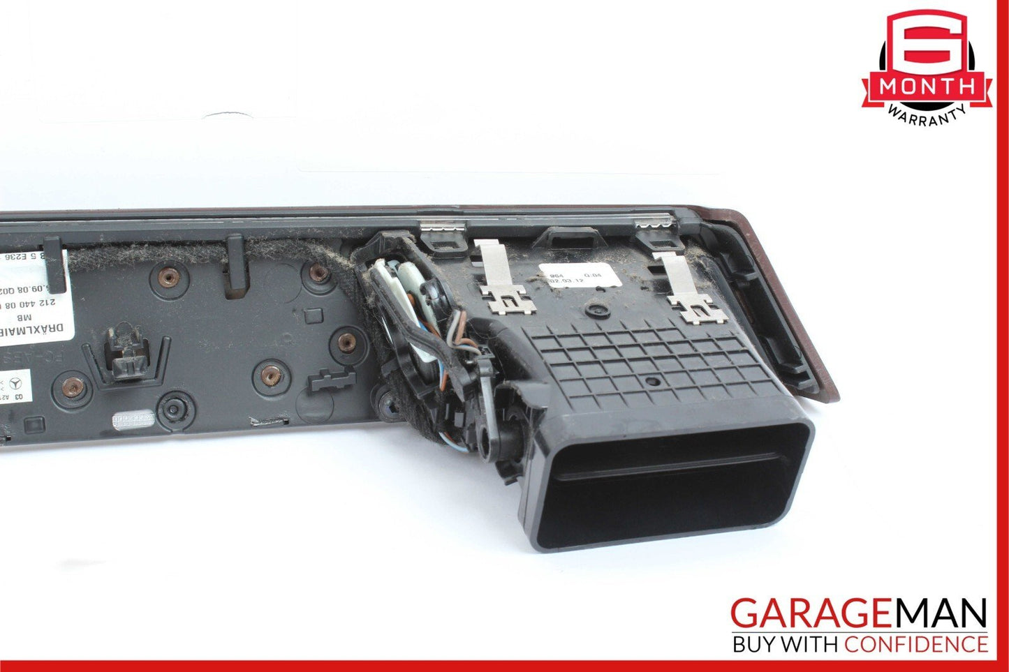 10-13 Mercedes W212 E350 Dashboard Dash AC A/C Air Vent Center Trim Assembly