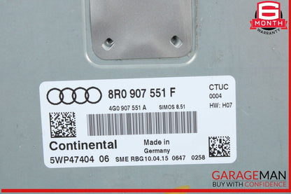13-17 Audi Q5 SQ5 Engine Computer Control Module Unit ECU ECM 8R0907551D OEM