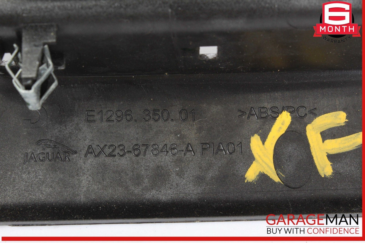 13-15 Jaguar XF XFR X250 Rear Center Console Air Conditioning Heater Vent OEM