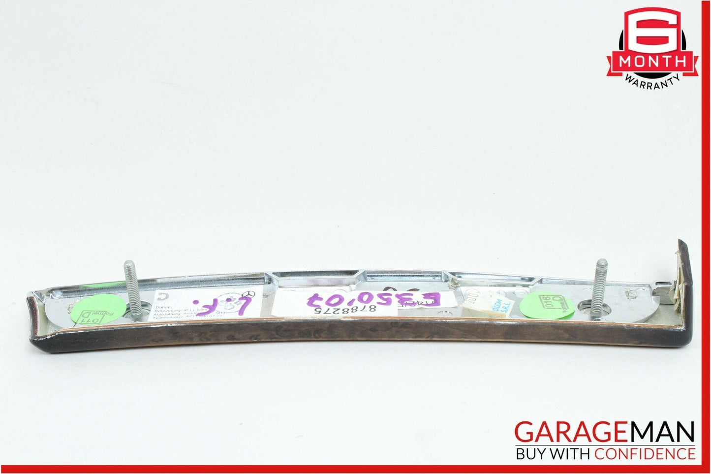 03-09 Mercedes W211 E350 E55 AMG Dashboard Dash Left Molding Trim Wood OEM