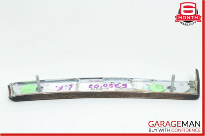 03-09 Mercedes W211 E350 E55 AMG Dashboard Dash Left Molding Trim Wood OEM