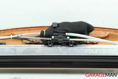 07-13 Mercedes W221 S550 Rear Window Sun Shade Screen Roller Blind Brown OEM
