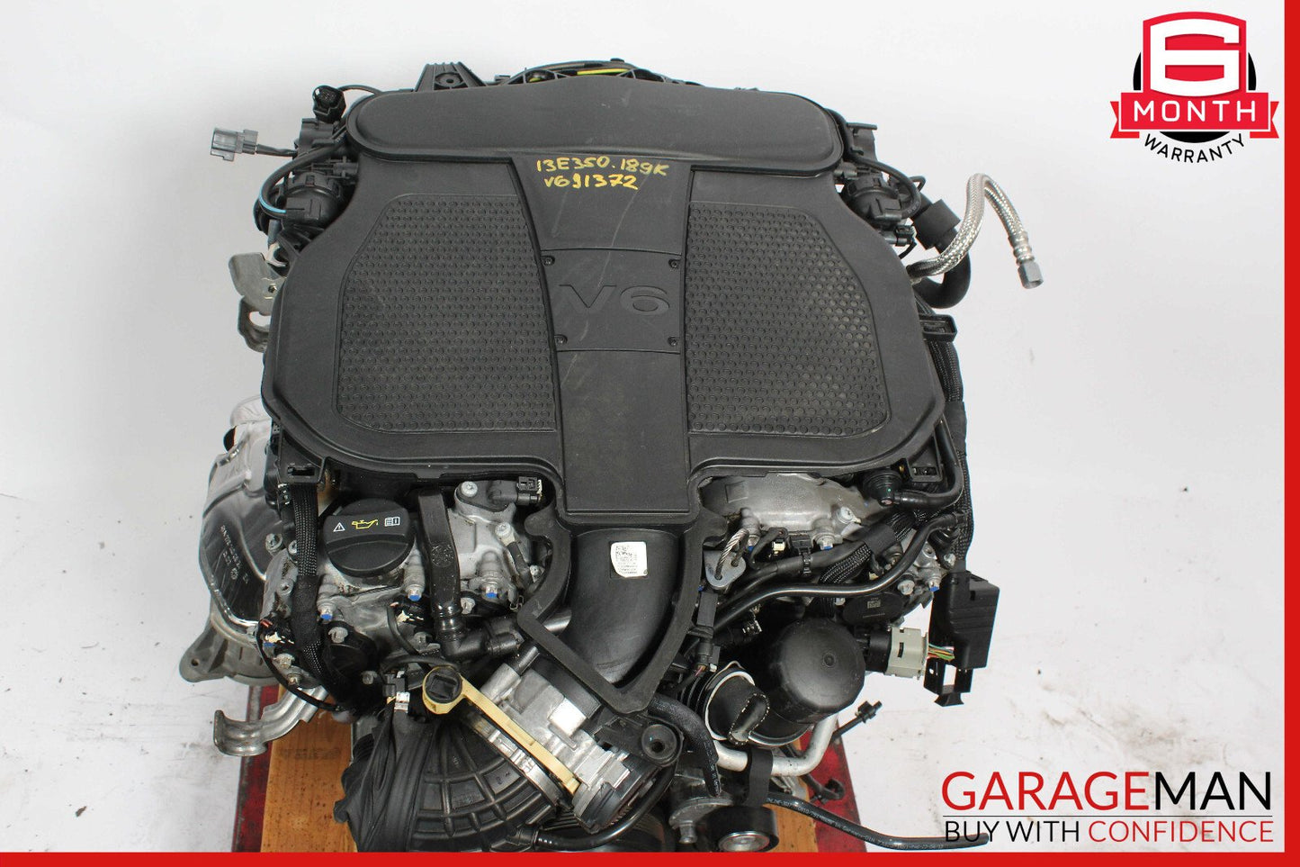 12-16 Mercedes W212 E350 CLS350 3.5 V6 RWD Engine Motor Block Assembly 189k