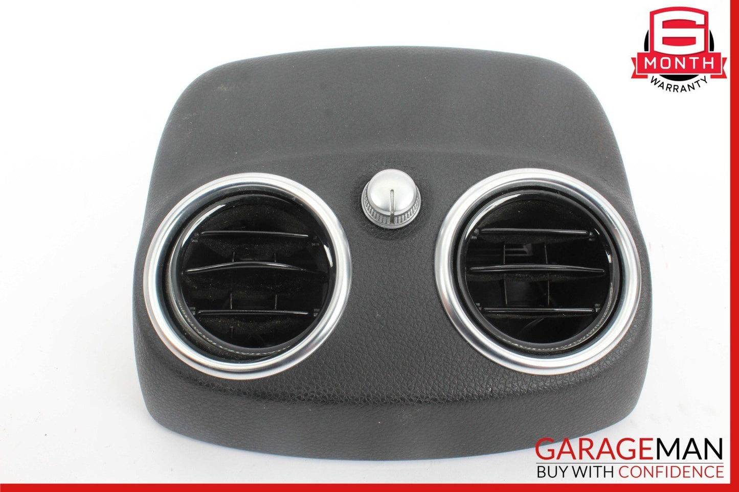 15-20 Mercedes W205 C300 C350e Rear Center Console A/C Air Vent Assy Black OEM