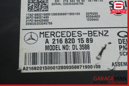 07-14 Mercedes W221 S550 C300 CL550 Sirius Satellite Radio Module Receiver OEM