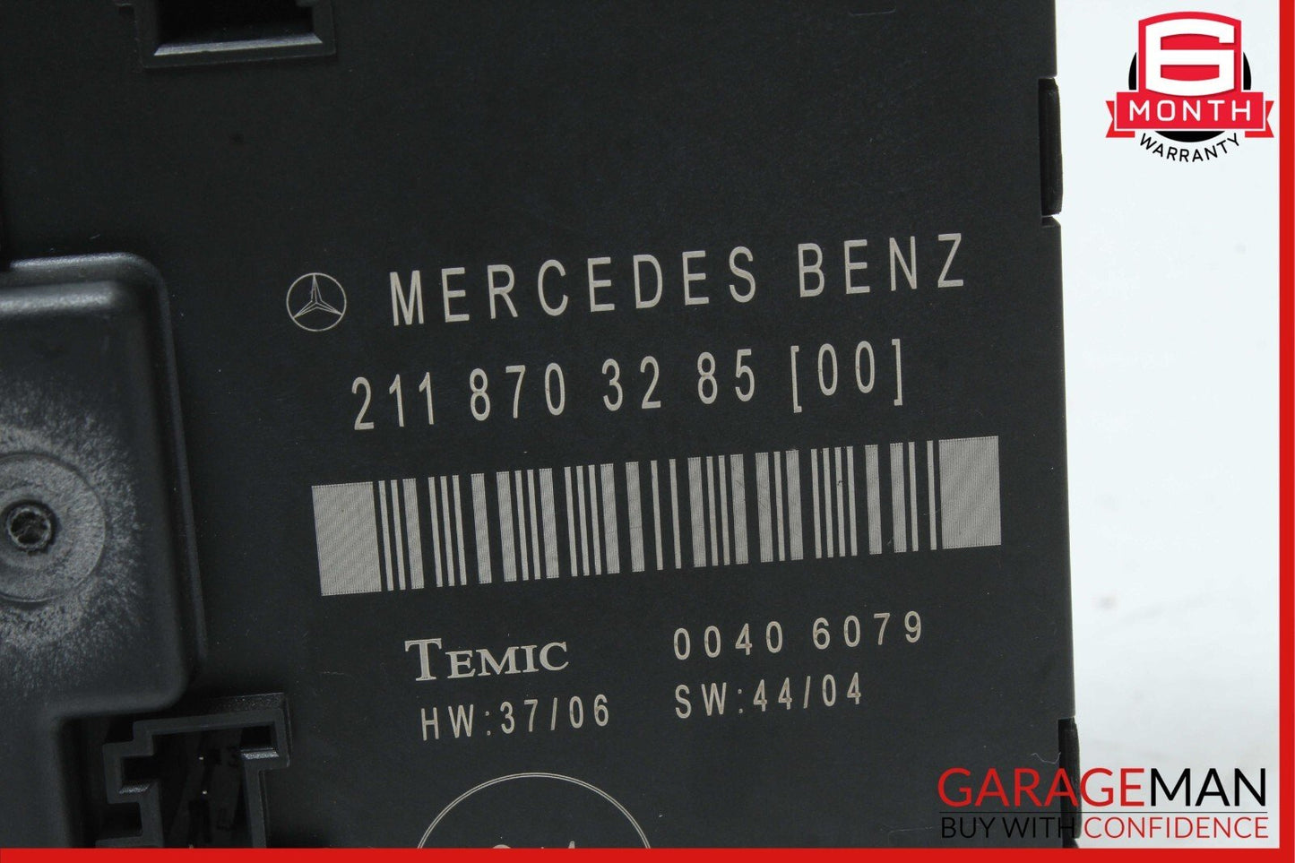 03-09 Mercedes W211 E550 E350 Rear Right Door Control Module 2118704126 OEM