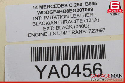 08-14 Mercedes W204 C250 C350 C63 AMG Rear Right Door Window Regulator Motor
