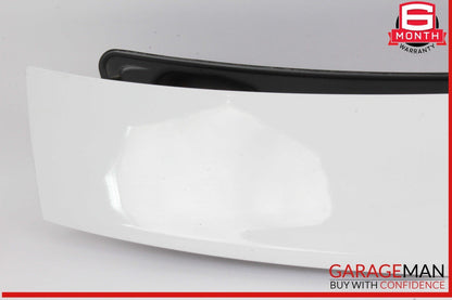 11-15 Audi TT TTS Rear Tailgate Trunk Spoiler 8J0827948E White OEM