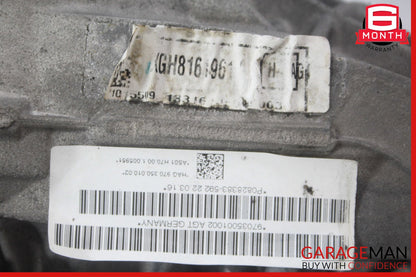 14-16 Porsche Panamera 970 3.6L Rear Diff Differential Axle Carrier OEM