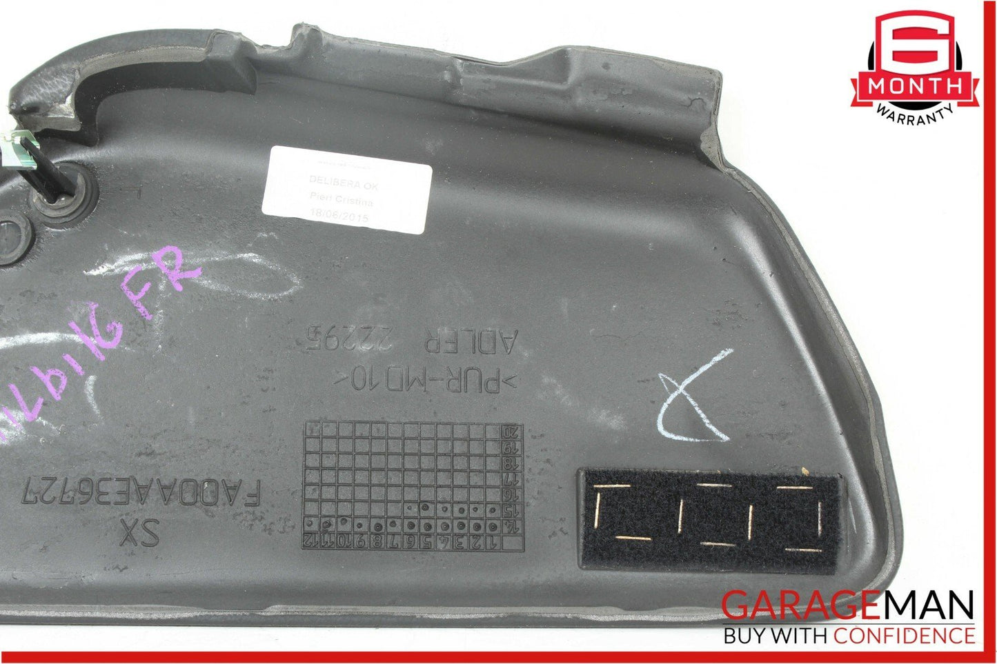 14-17 Maserati Ghibli Front Right Center Console Trim Panel Cover OEM