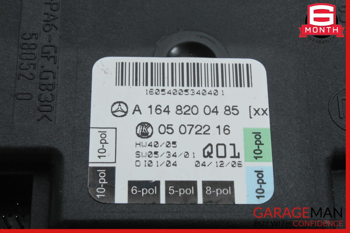 06-13 Mercedes X164 GL450 4Matic Front Right Side Door Control Module Unit OEM