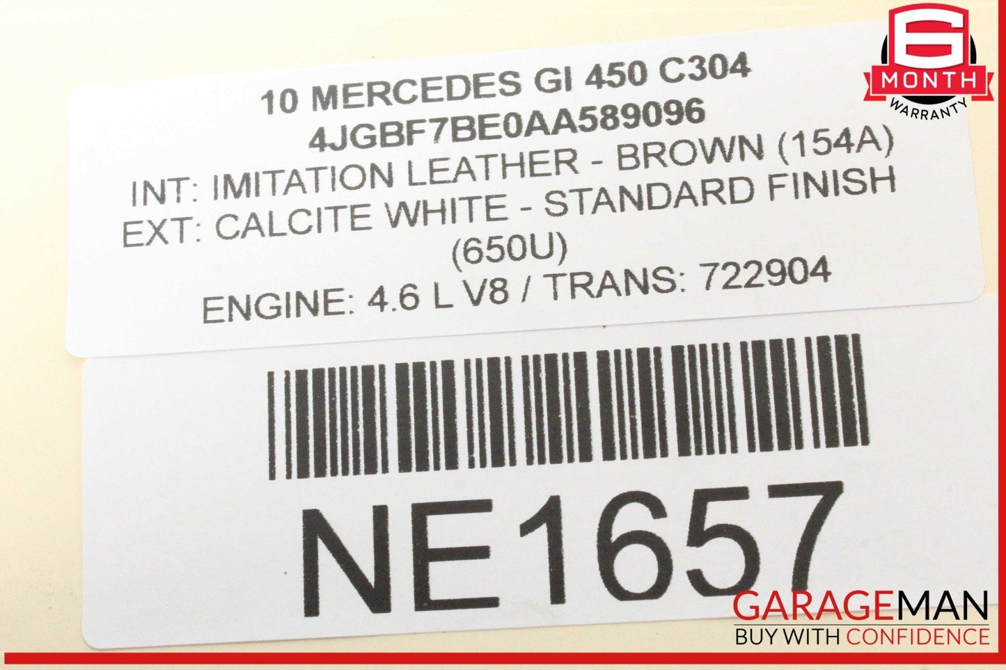 06-13 Mercedes X164 GL450 R350 Front Left Driver Side Door Control Module OEM