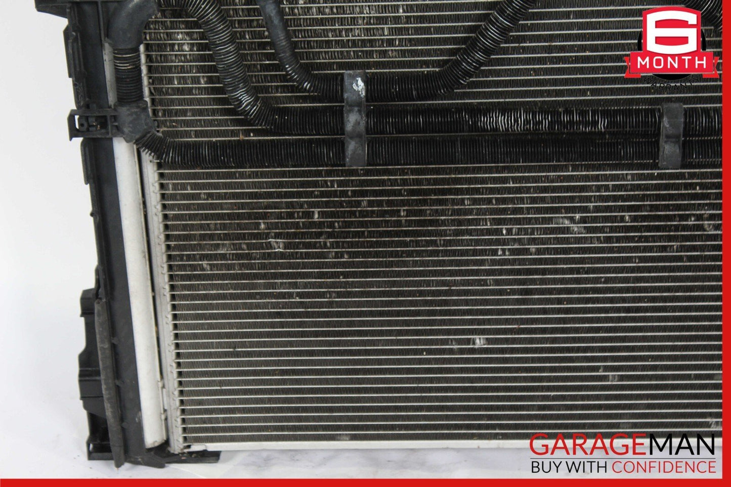 12-15 Mercedes R172 SLK250 1.8 Engine Cooling Radiator AC Air A/C Condenser Assy