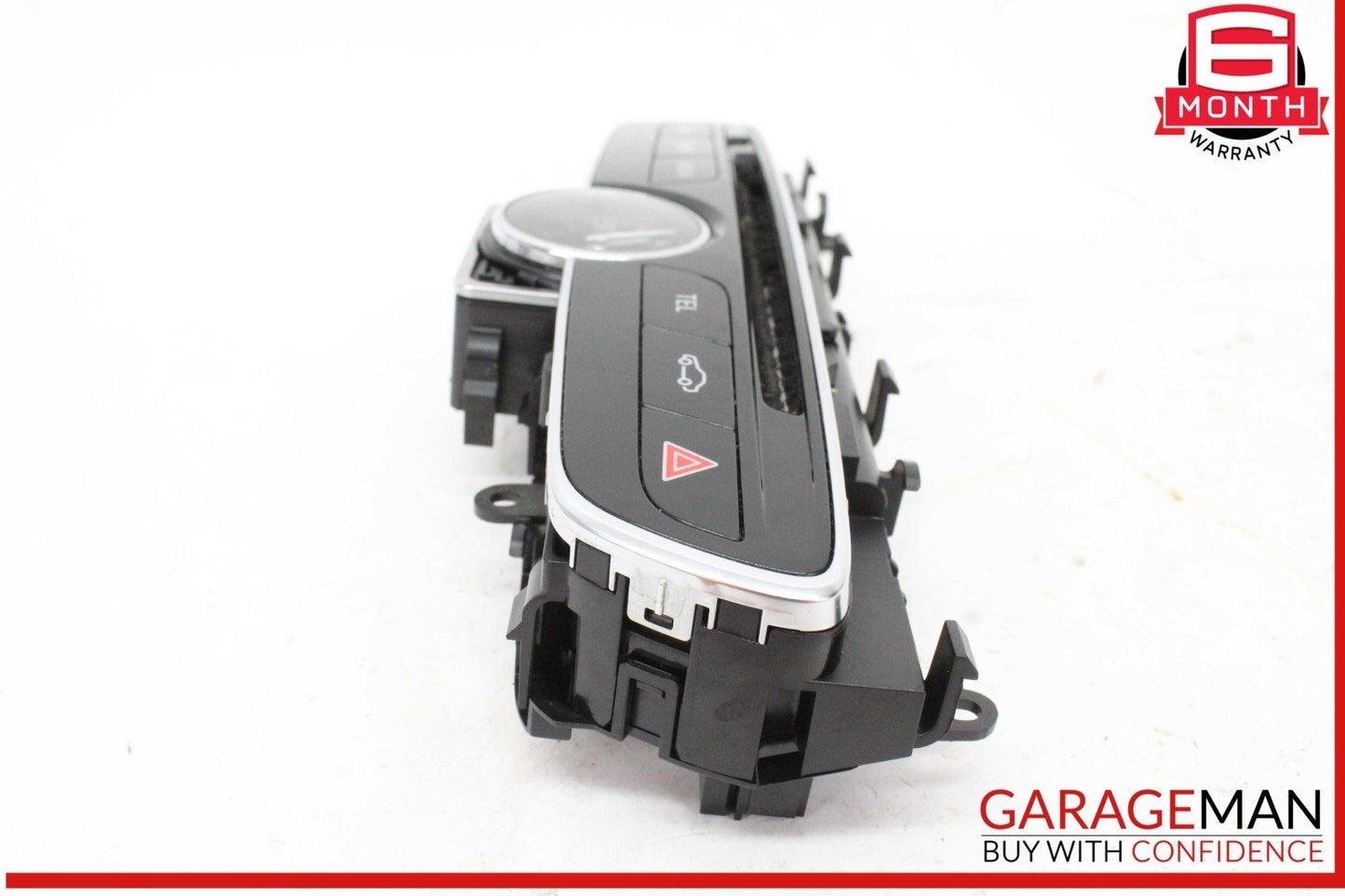 15-18 Mercedes W205 C300 Front Center Dash Hazard Control Switch w/ Clock OEM