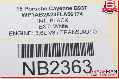 15-18 Porsche Cayenne 958 Front Right Passenger Side Fog Light Lamp