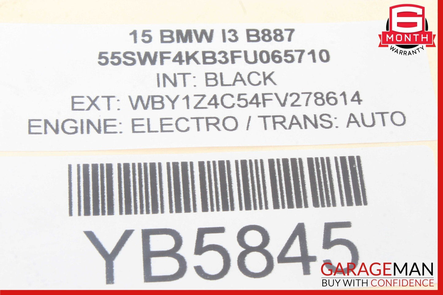 14-21 BMW i3 I01 Hybrid Front Right Side Windshield Wiper Motor 7359450 OEM