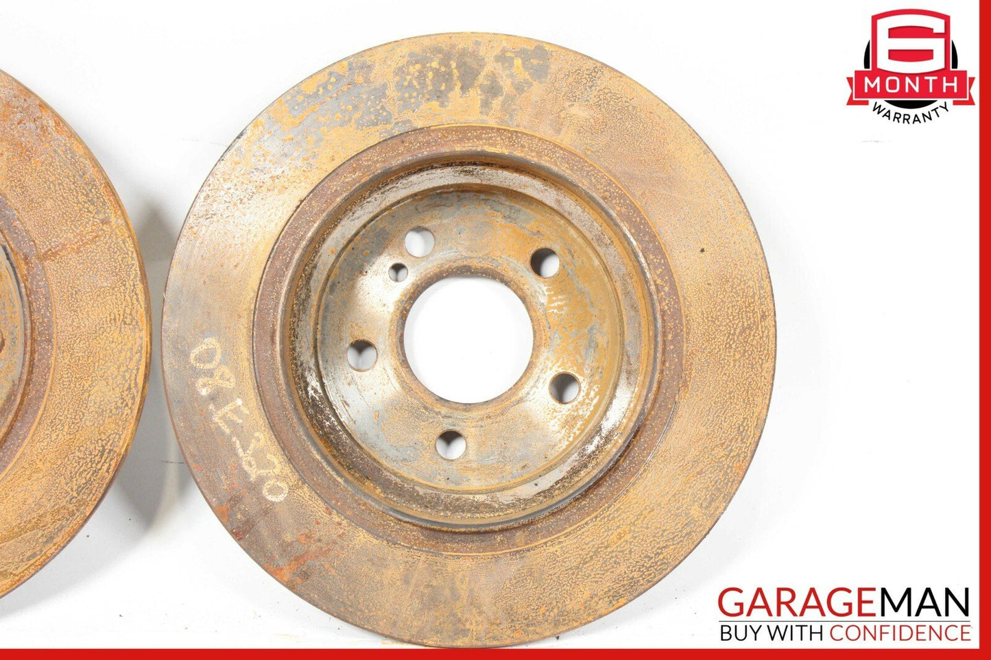 03-09 Mercedes W211 E320 E350 E550 Complete Brake Rotor Rotors Disc Set OEM