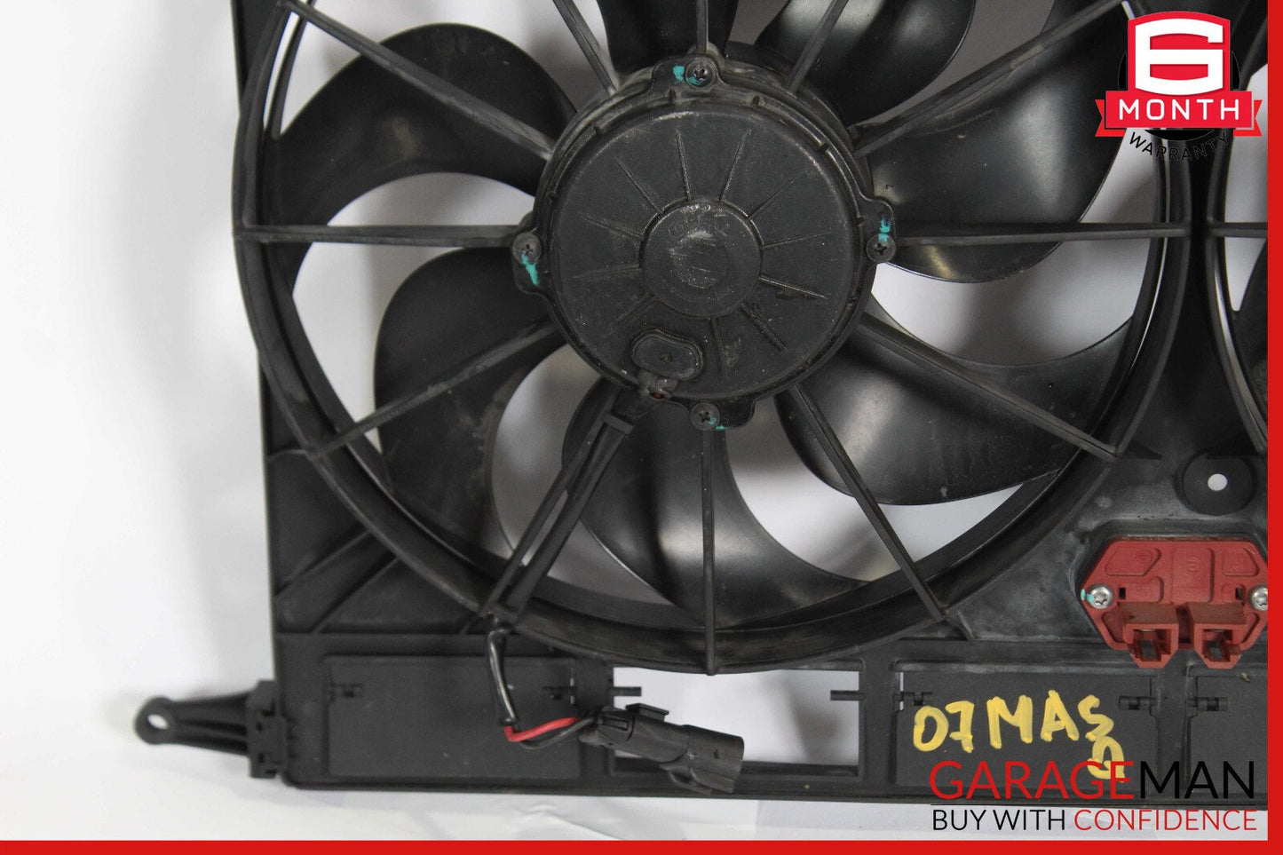 04-08 Maserati Quattroporte M139 Radiator Cooling Fan Motor OEM
