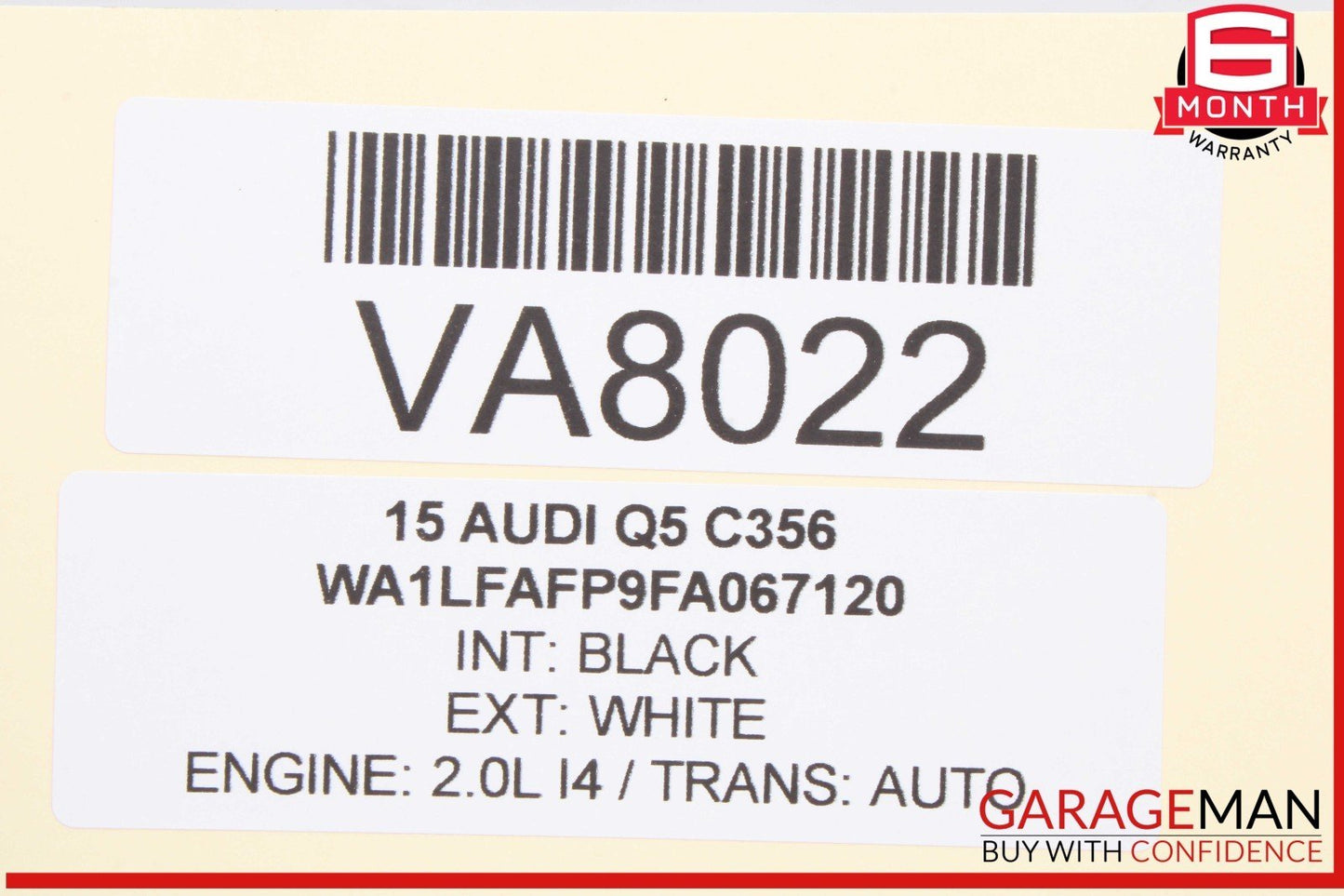 09-17 Audi Q5 SQ5 Rear Left or Rear Right Side Door Control Module Unit OEM