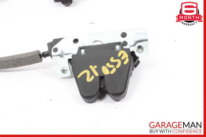08-17 Mercedes W212 E550 E350 E400 Rear Trunk Lid Latch Lock Actuator OEM