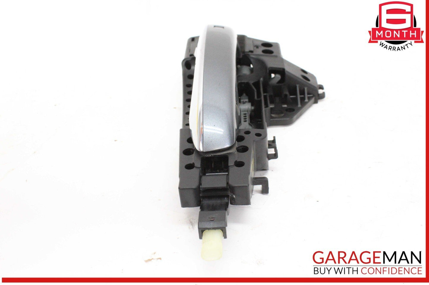 11-18 Audi A8 S8 Rear Left Driver Side Exterior Door Handle Gray 4H0839885 OEM