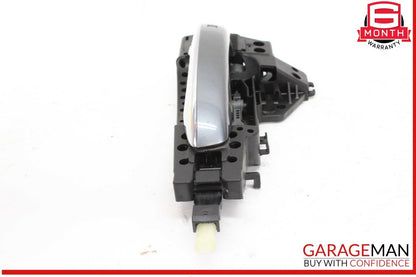 11-18 Audi A8 S8 Rear Left Driver Side Exterior Door Handle Gray 4H0839885 OEM