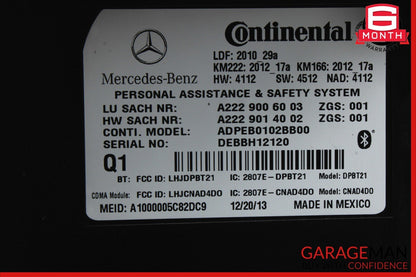 12-20 Mercedes R172 SLK250 GLA250 E550 SL400 Communication Control Module Unit