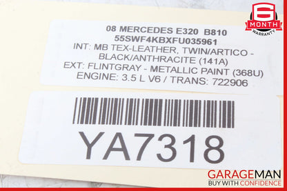 03-11 Mercedes E350 E350 CLS550 RWD Front Right Suspension Upper Control Arm