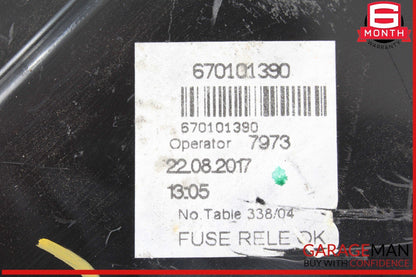 17-20 Maserati Levante M161 Relay Junction Fuse Box 670101390 OEM