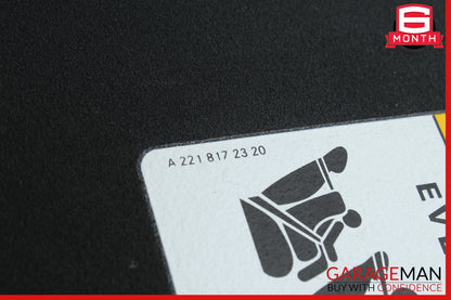 08-15 Mercedes W204 C250 C350 Right Side Sun Visor Shade Sunvisor Black OEM