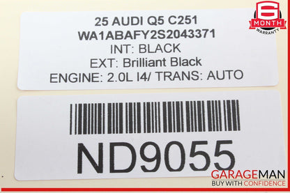 18-25 Audi Q5 SQ5 Power Lift Gate Trunk Close Switch 4G0959831D OEM
