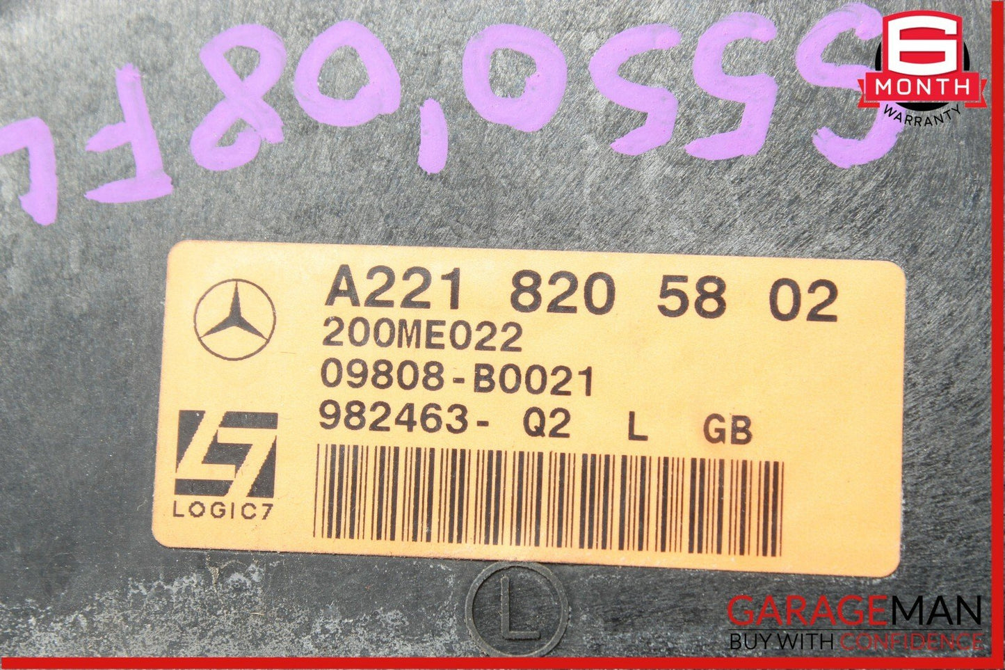 07-09 Mercedes W221 S550 Logic 7 Front Left & Right Door Speaker Speakers Set