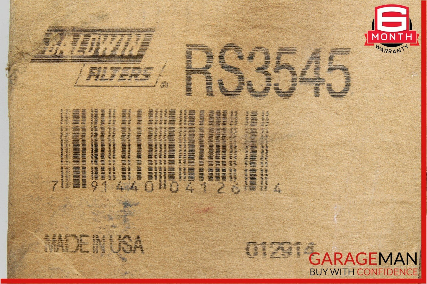 Baldwin Air Filter Element RS3545
