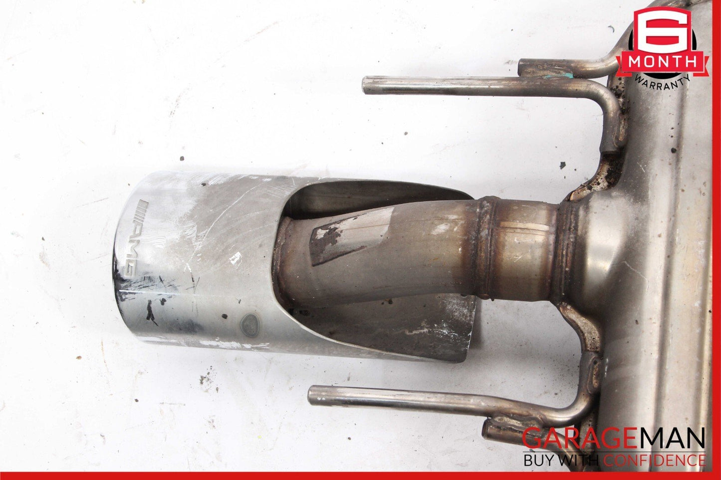 07-09 Mercedes W221 S550 S450 AMG Sport Rear Exhaust Muffler Tips Set of 2 Pc