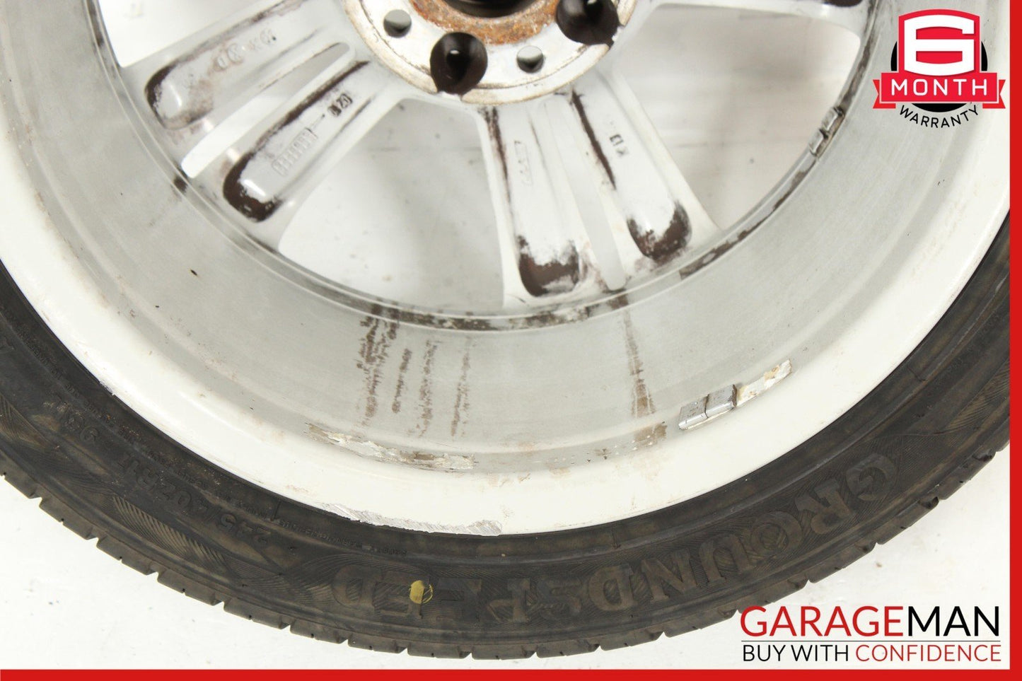 05-11 Mercedes R171 SLK300 Rear Wheel Tire Rim 8.5x17JH2 R17 ET30 OEM