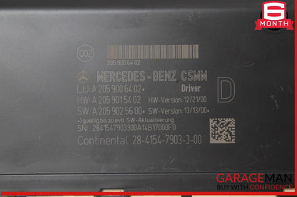 15-20 Mercedes W205 C300 C350e Front Left Driver Side Seat Control Module OEM