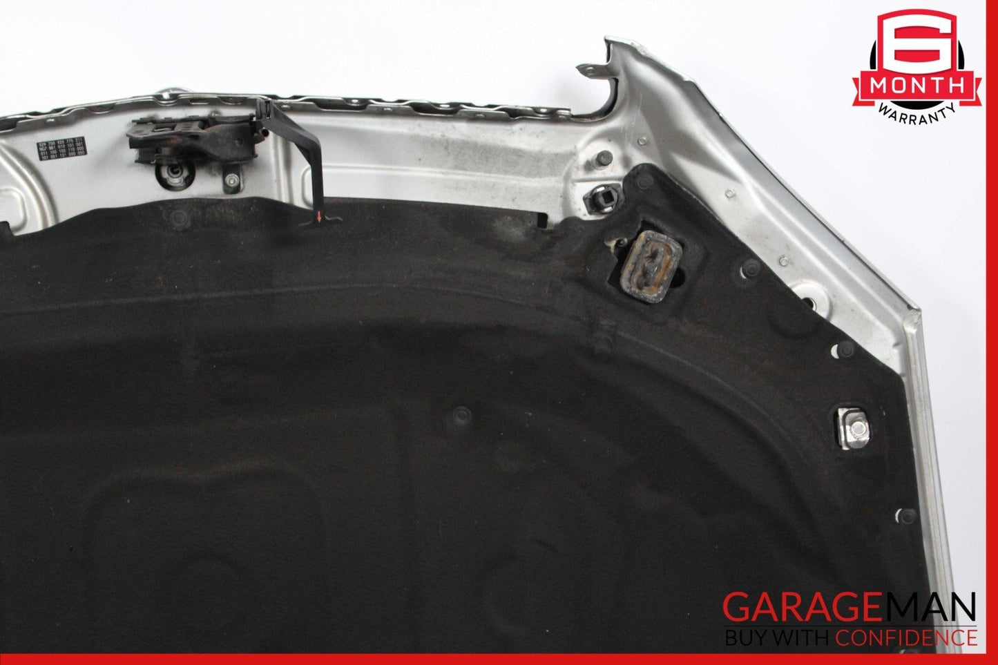 07-13 Mercedes W221 S350 S550 Front Hood Bonnet Cover Panel Silver OEM