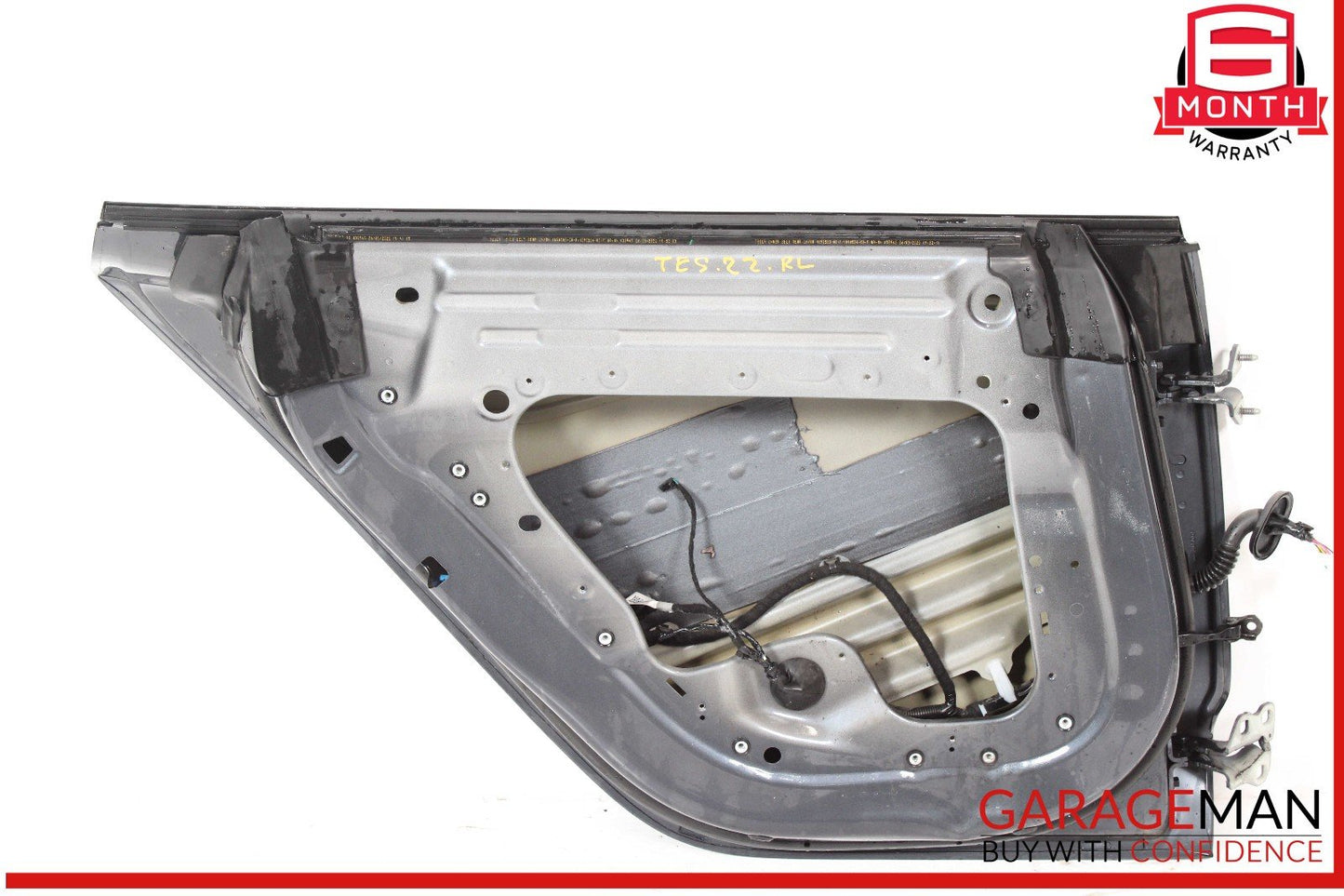 17-23 Tesla Model 3 Rear Left Driver Side Door Shell Panel OEM