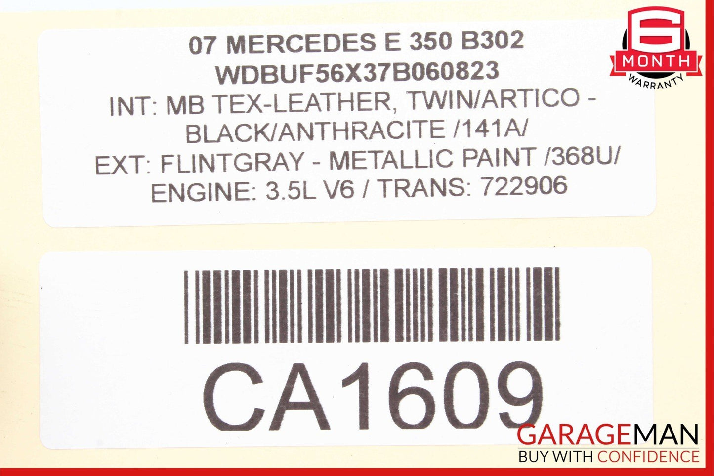 05-12 Mercedes E350 SL550 C350 CLK350 Lower Oil Pan 2720100128