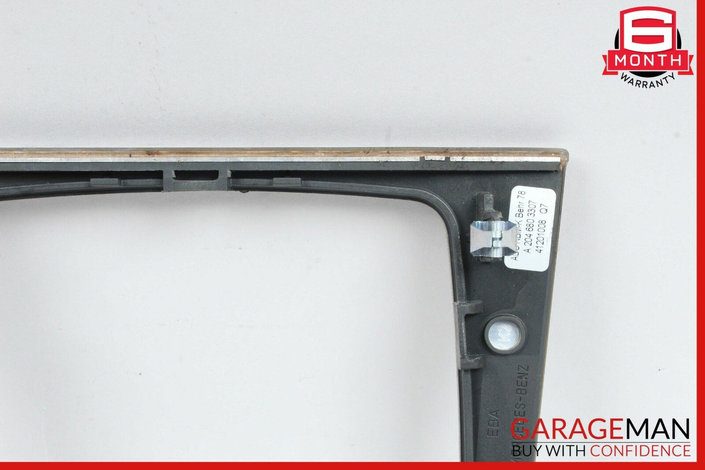 08-15 Mercedes W204 C300 C350 Center Console Shift Shifter Bezel Trim Cover Wood