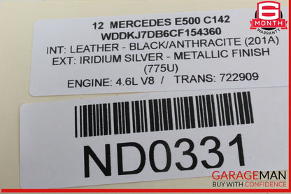 10-15 Mercedes W212 E550 C300 Keyless Go Entry Control Module 1729007900 OEM