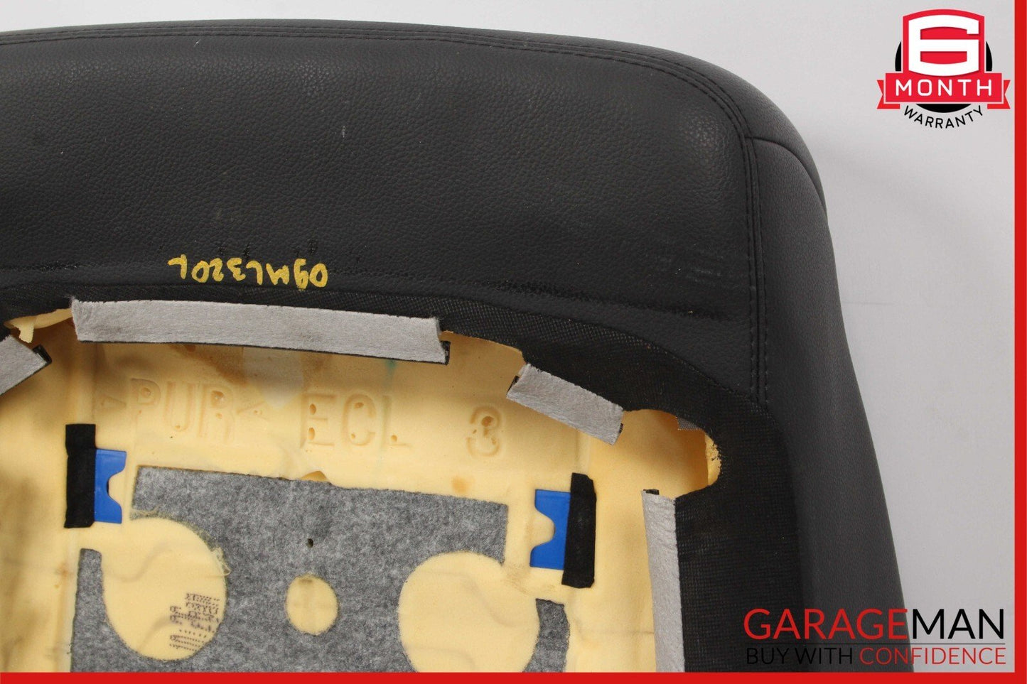 09-13 Mercedes W164 ML320 R350 Front Left Side Upper Seat Cushion Black OEM