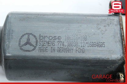 00-06 Mercedes W215 CL500 Rear Right Side Door Window Regulator Motor OEM