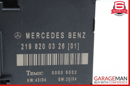 06-11 Mercedes W219 CLS500 CLS55 AMG Rear Right Side Door Control Module OEM
