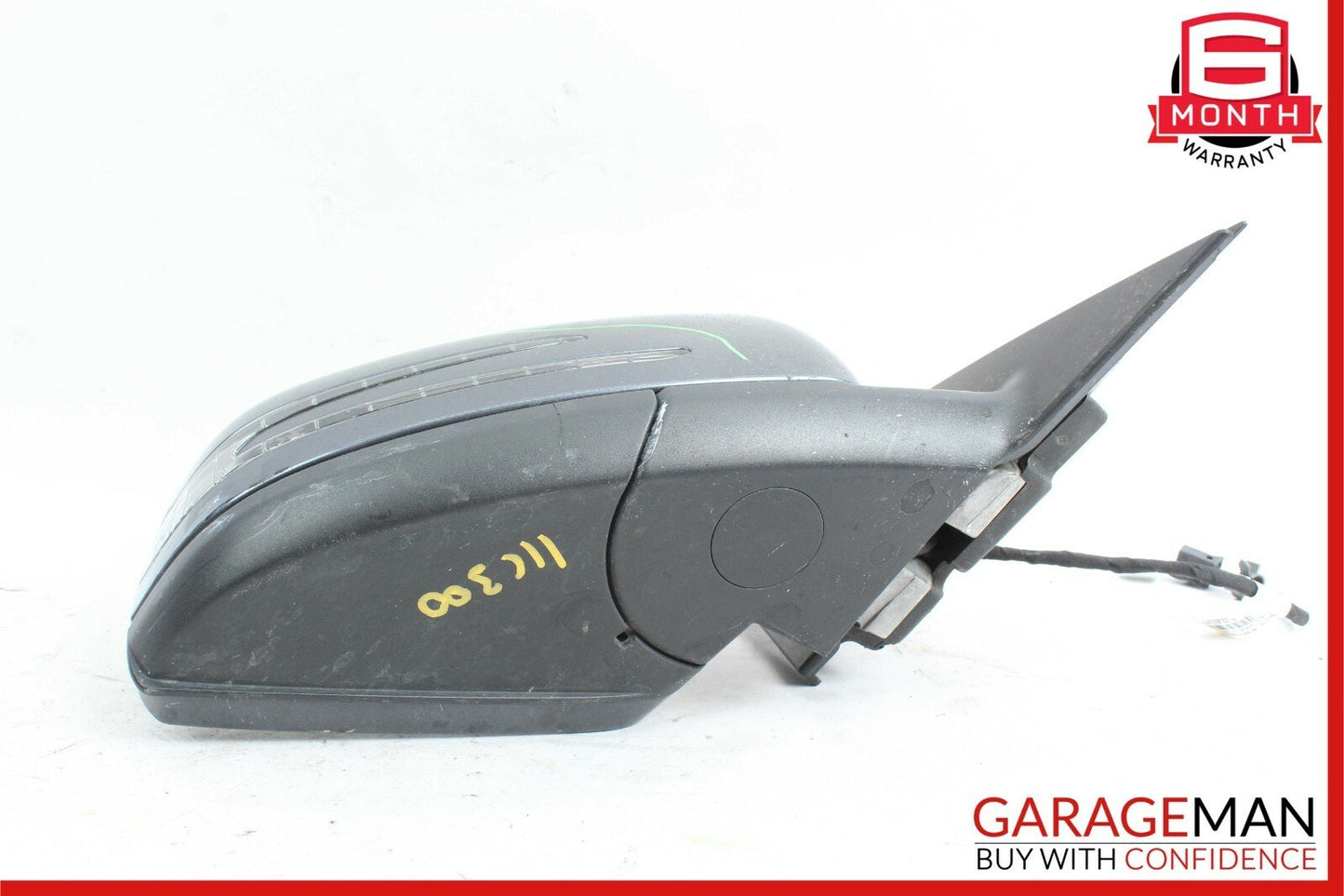 10-11 Mercedes W204 C300 C350 Front Right Side Mirror Door Rear View w/o Mirror