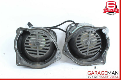 97-04 Mercedes R170 SLK320 Front Left & Right Side Door Sound Speakers Set of 2