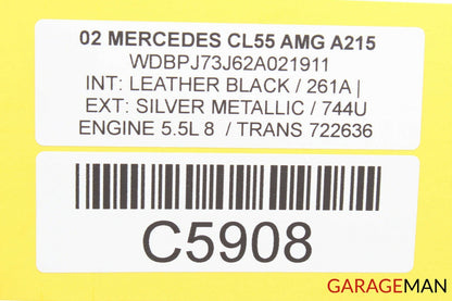 00-09 Mercedes W215 CL600 Front Right / Left Seat Control Valve Block Q7 OEM