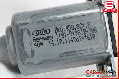 12-18 Audi A7 Rear Right Passenger Side Door Window Regulator Motor Unit OEM