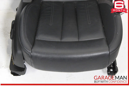 17-19 Audi A4 Front Complete Seat Cushion Cover Assy Set of 2 Pc OEM