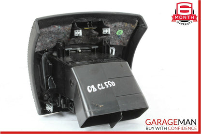 07-14 Mercedes W216 CL500 Rear Center Console AC A/C Air Vent Trim Bezel OEM